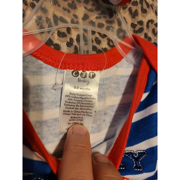 Praby Mighty Cute Bodysuits Set Youth 3-Months Regular Fit Cotton Blend (AE) - Picture 4 of 7